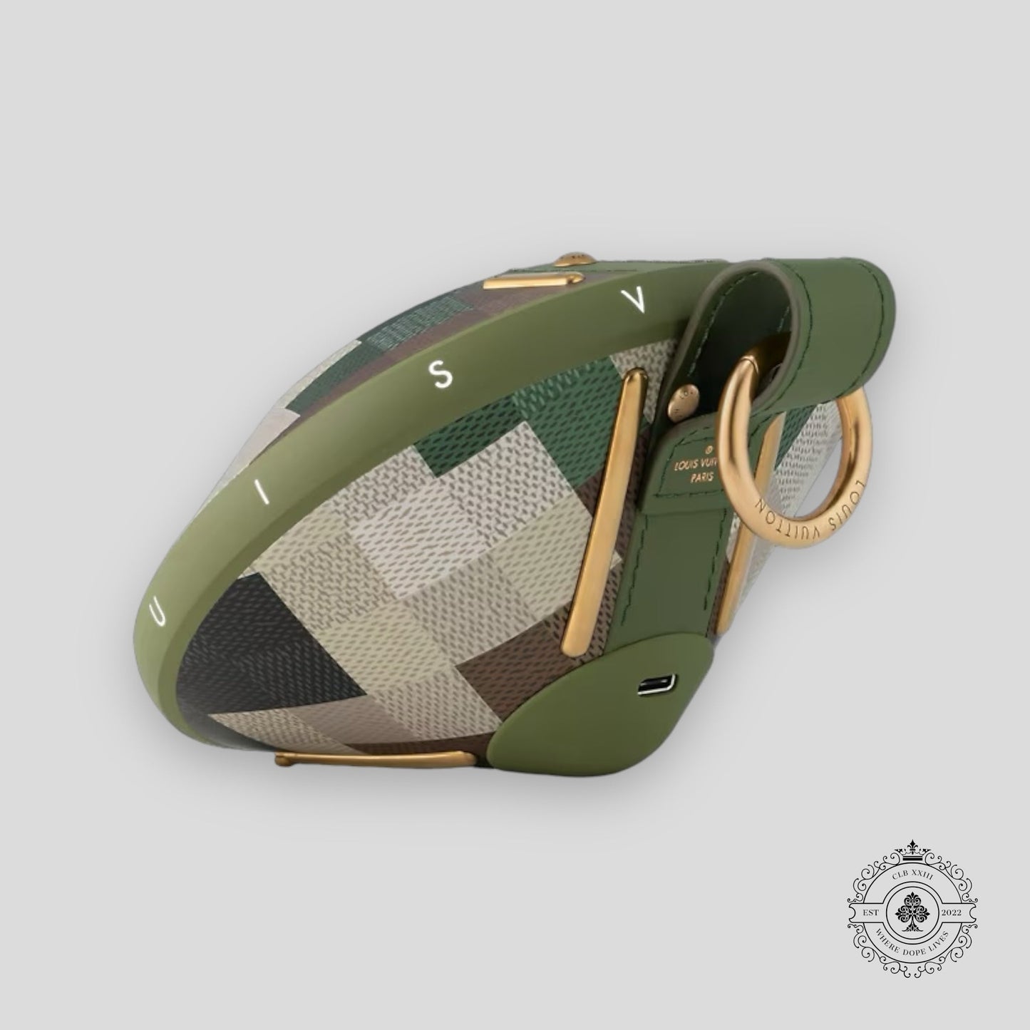 Louis Vuitton Nanogram Speaker in Damoflage