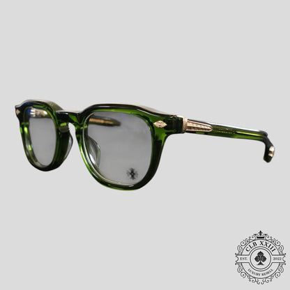 Chrome Hearts Chirp Chirp Glasses in Green
