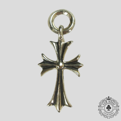 Chrome Hearts Tiny Cross Pendant in Silver