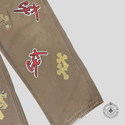 Chrome Hearts Sex Records Patch Carpenter Pants