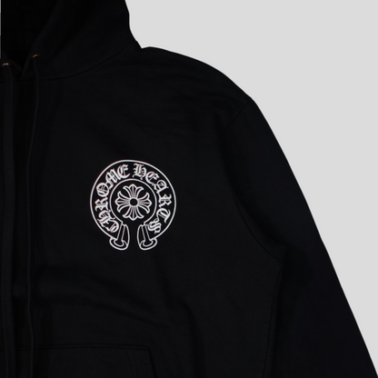 Chrome Hearts Miami Exclusive Horseshoe Hoodie in Black