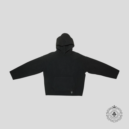Louis Vuitton Wool Cashmere Blend Hoodie in Black
