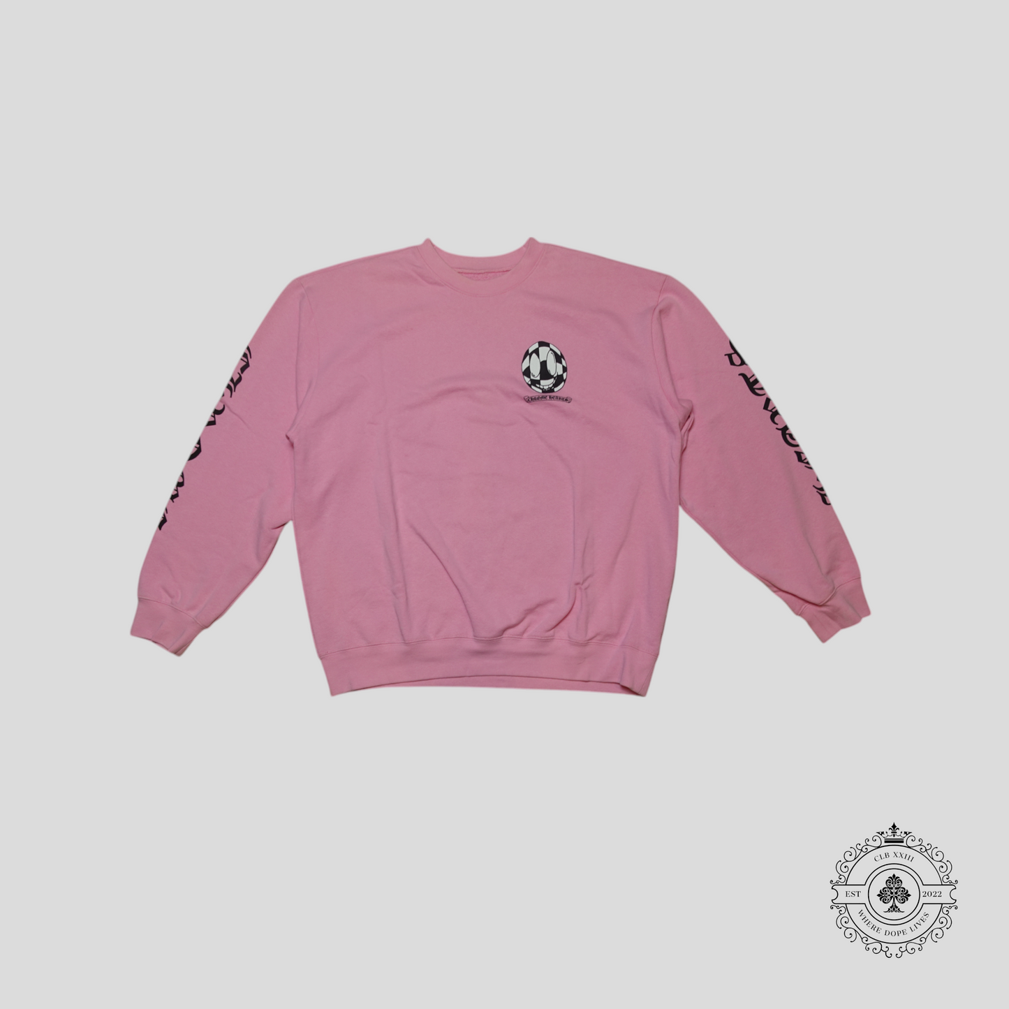 Chrome Hearts Vanity Affair Crewneck in Pink