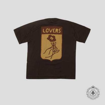 Louis Vuitton Intarsia Trunk Short Sleeve Crewneck in Brown