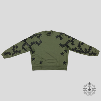 Amiri Chemist Crewneck in Green