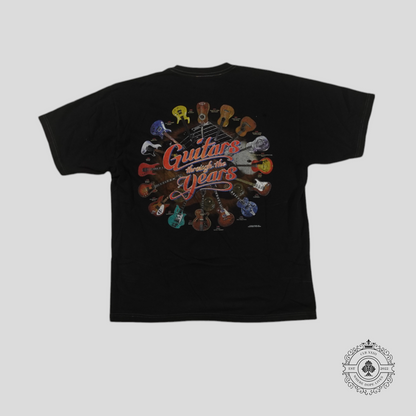 Amiri X Bossy Blue Poison Vintage Guitar T-Shirt in Black