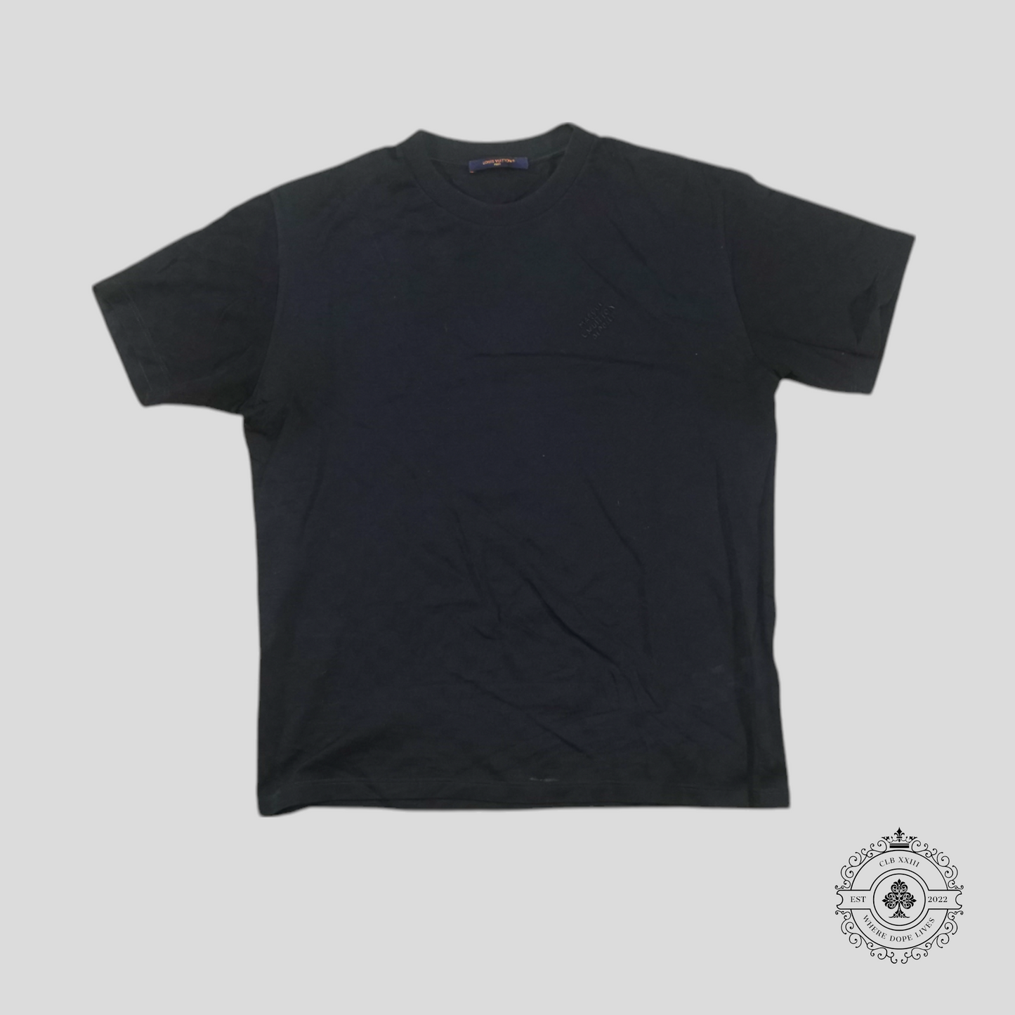 Louis Vuitton Damier Signature T-Shirt in Blue