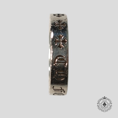 Chrome Hearts CH Forever Ring in Silver