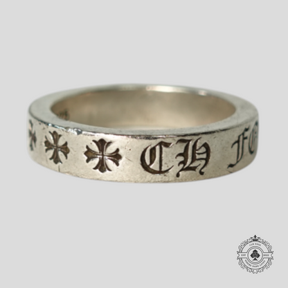 Chrome Hearts CH Forever Ring in Silver