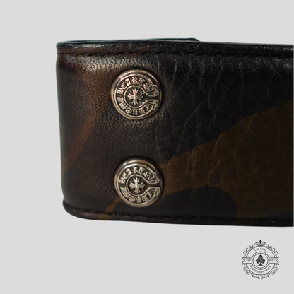 Chrome Hearts Army Fatigue Belt Strap in Camo
