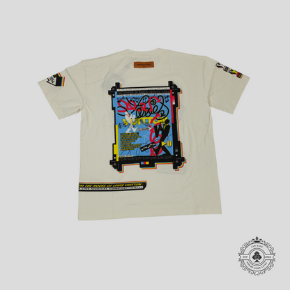 Louis Vuitton LV Jazz Flyers Tee in White