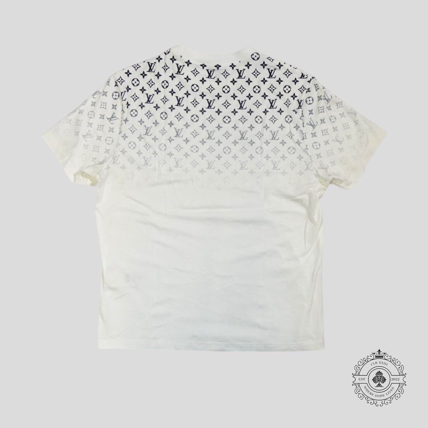 Louis Vuitton Monogram Gradient T-Shirt in White