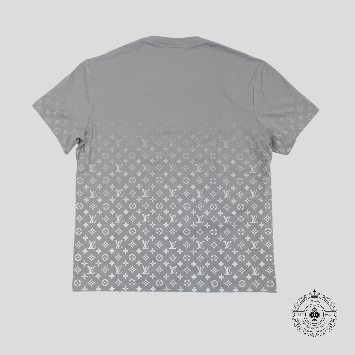 Louis Vuitton Monogram Gradient T-Shirt in Grey