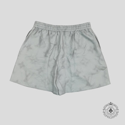 Louis Vuitton Pixelate Monogram Silk Shorts in Grey