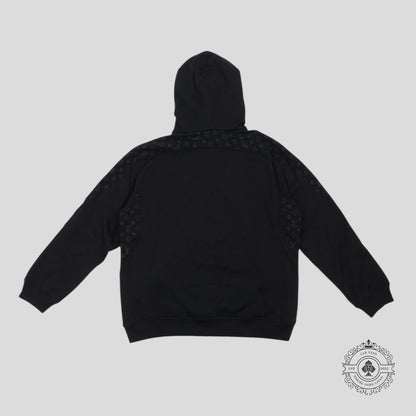Louis Vuitton Monogram Circle Cut Hoodie in Black