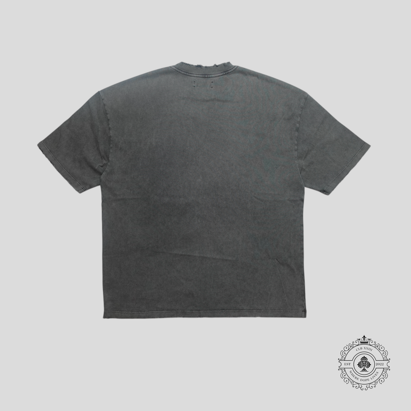 Amiri Mr. Hollywood Oversized T-Shirt in Grey