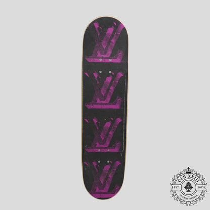 Louis Vuitton Flower Monogram Skateboard