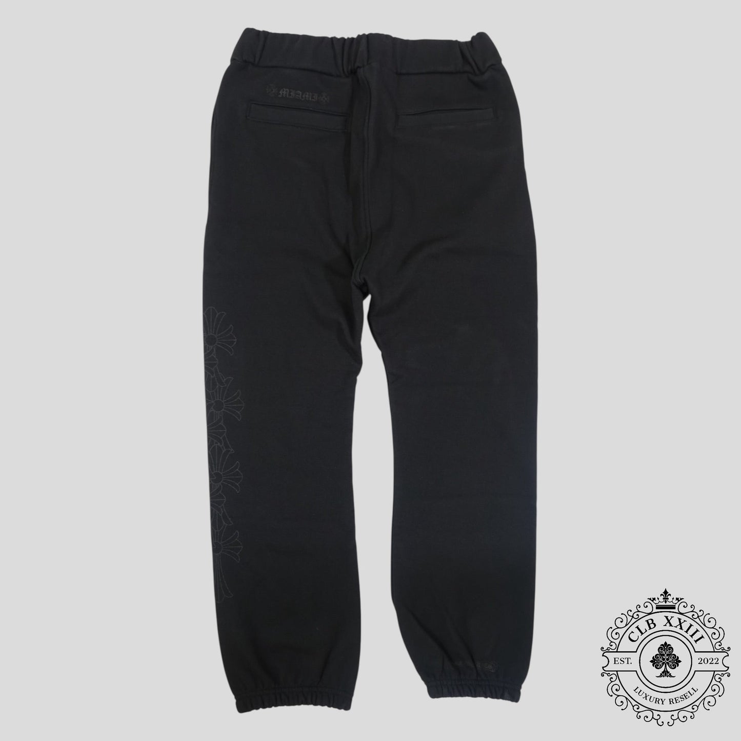 Chrome Hearts Triple Black Miami Exclusive Sweatpants