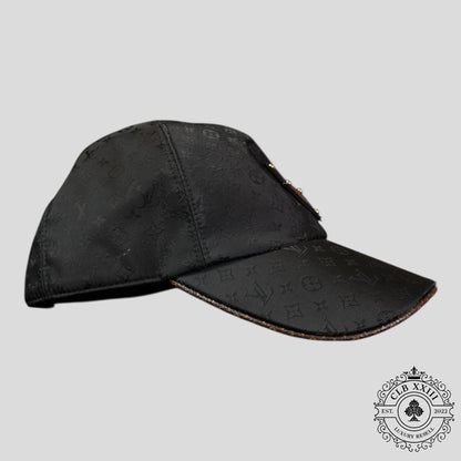 Louis Vuitton Monogram LV Patch Hat in Black