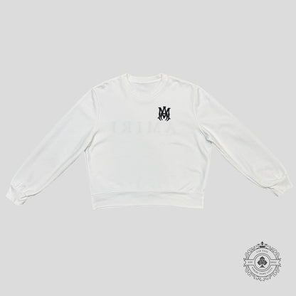 Amiri MA Core Crewneck in White