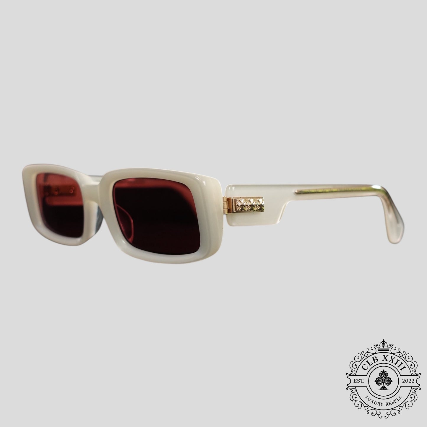 Chrome Hearts Kink Sunglasses in Pearl