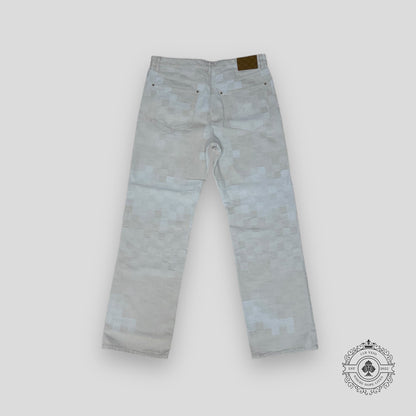 Louis Vuitton Damoflage Jacquard Denim Pants