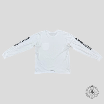 Chrome Hearts Long Sleeve T-Shirt in White