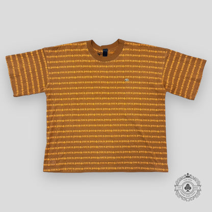 Chrome Hearts Matty Boy Teens From Mars Fuck You Striped T-Shirt