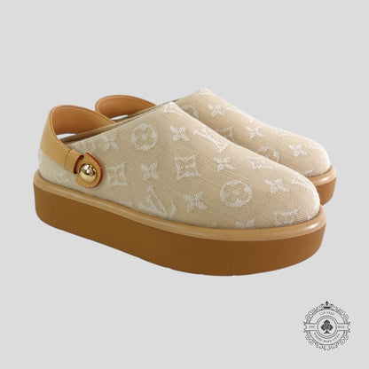 Louis Vuitton Aspen Platform Clogs