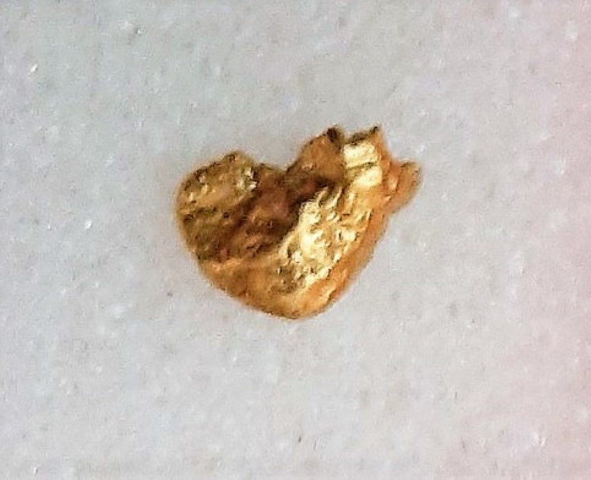 Alaskan Gold Nugget Genuine Yukon Small 22k .05g Fine