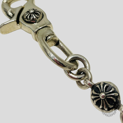 Chrome Hearts Plus Ball Short Wallet Chain