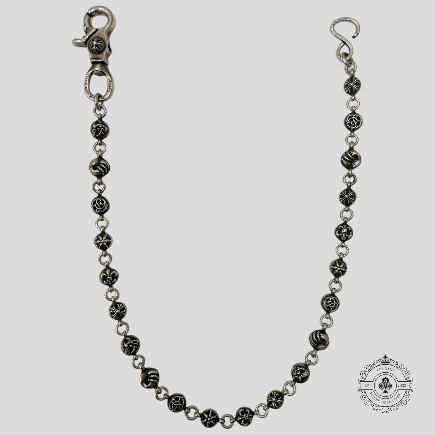Chrome Hearts Multi-Ball Wallet Chain