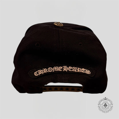 Chrome Hearts Vertical Logo Hat in Black