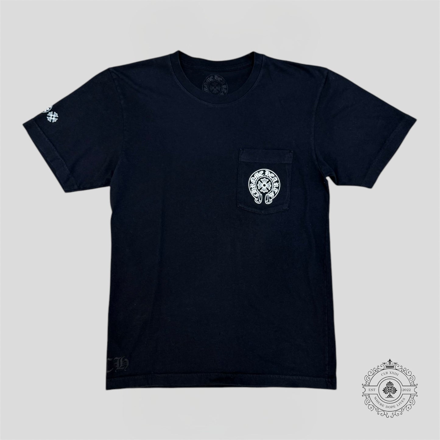 Chrome Hearts Gradient Circle Tee in Black