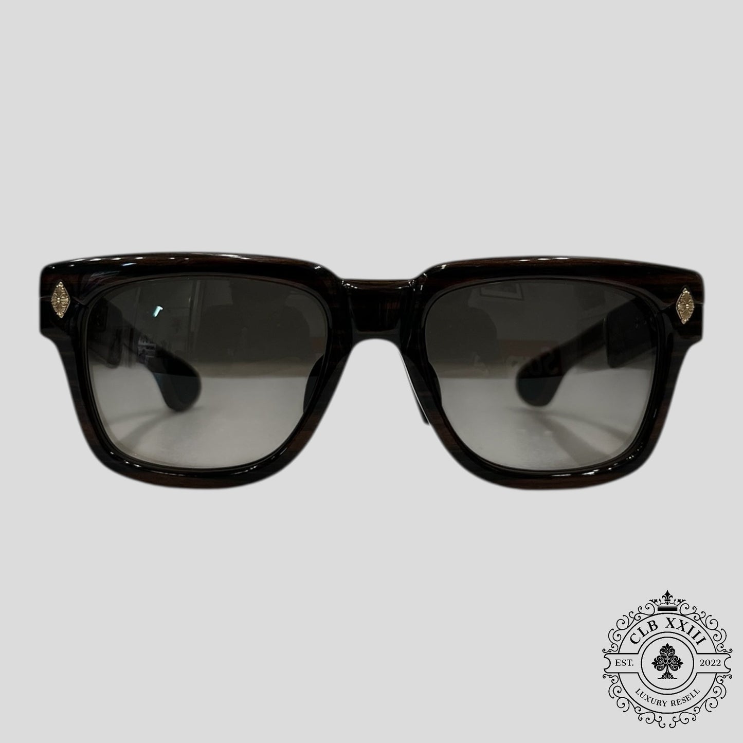 Chrome Hearts Lilith Wooden Framed Sunglasses