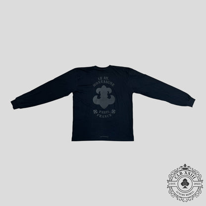 Chrome Hearts Paris Exclusive Long Sleeve Shirt in Black