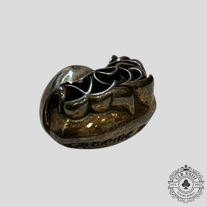 Chrome Hearts St Barth Vine Hearts Pendant in Silver