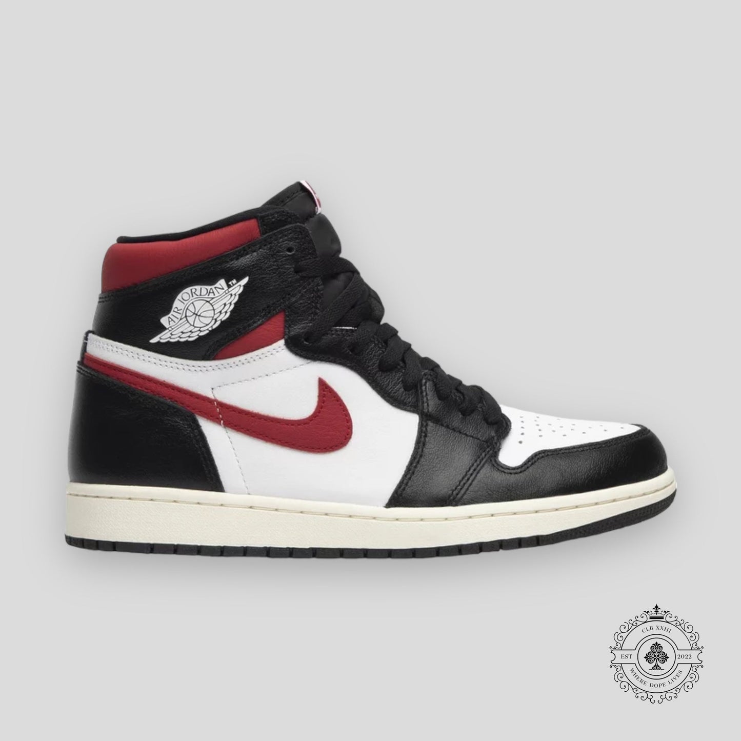Air Jordan 1 Retro High Black Gym Red'