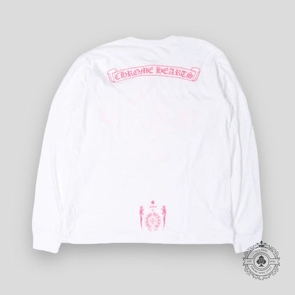 Chrome Hearts Foti Harris Teeter L/S Tee in White