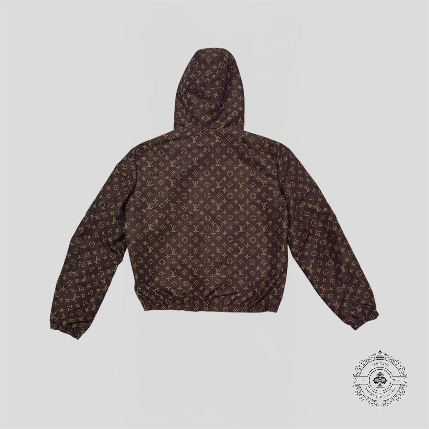 Louis Vuitton Heritage Damier Reversible Windbreaker in Brown