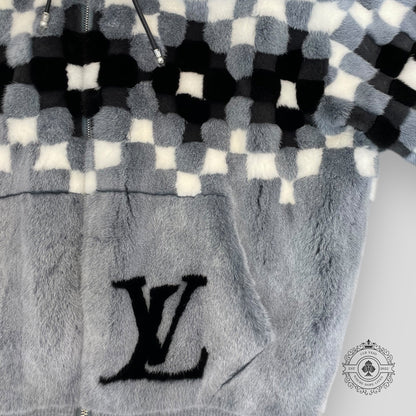 Louis Vuitton Damoflage Mink Fair Isles Blouson