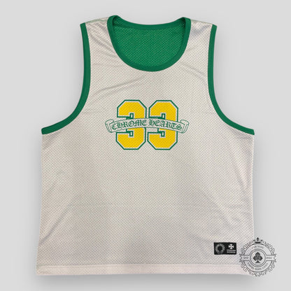 Chrome Hearts Reversible 33 Mesh Jersey in Green