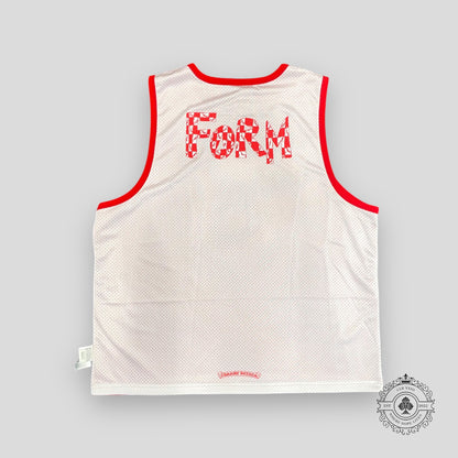 Chrome Hearts Reversible Mesh Team 99 Jersey in Red