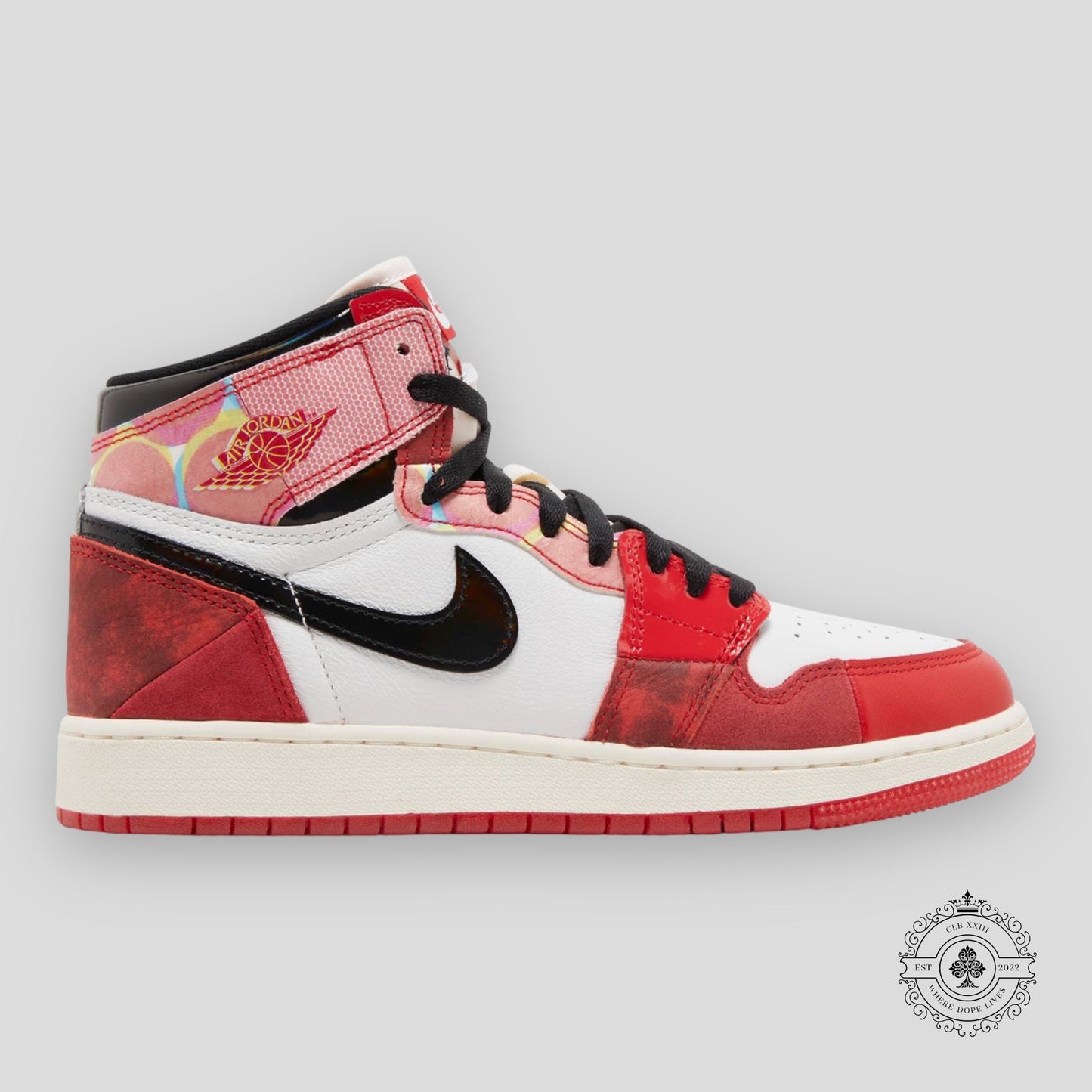 Air Jordan 1 Retro High OG GS Spider-Man Across the Spider-Verse