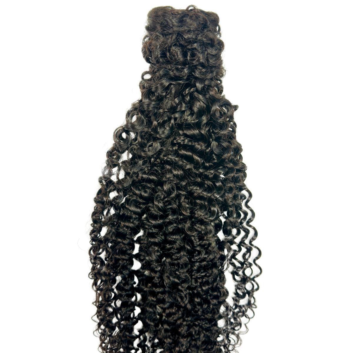 Kinky Curly 100% Human Hair Ponytail Extension