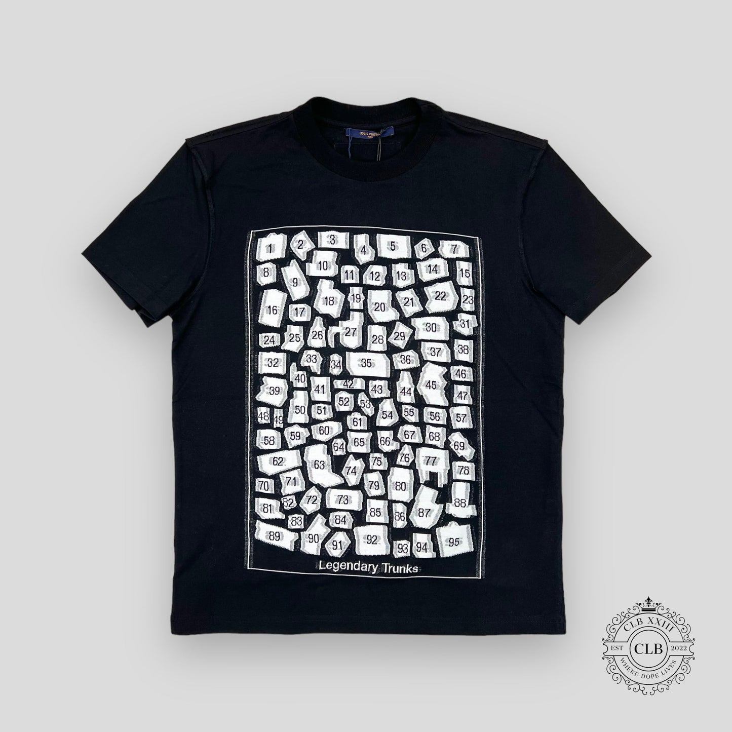 Louis Vuitton Legendary Trunks Tee in Black
