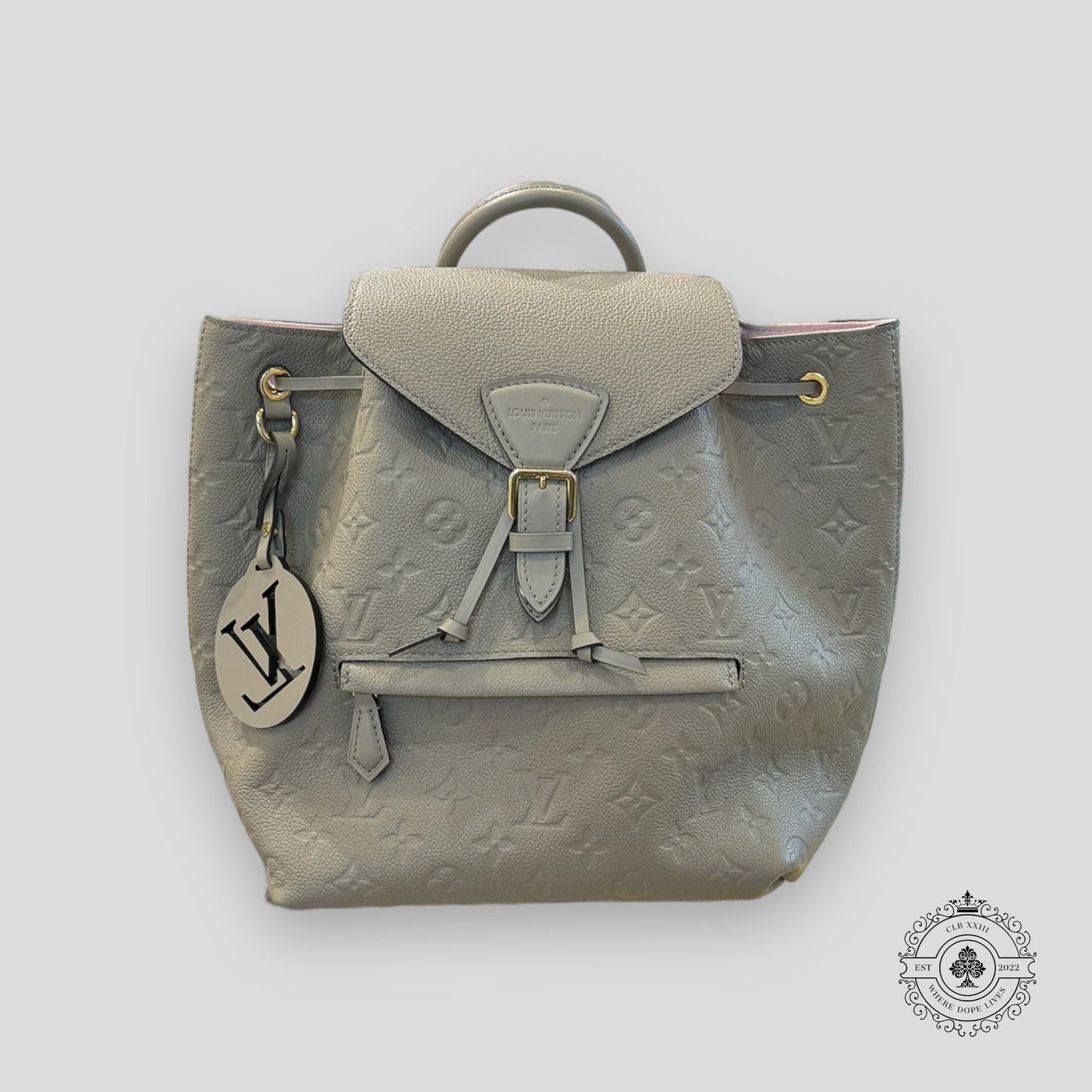 Louis Vuitton Montsouris Backpack in Turtledove
