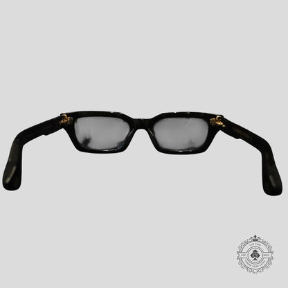 Chrome Hearts Asstraordinaire Glasses in Black/Gold