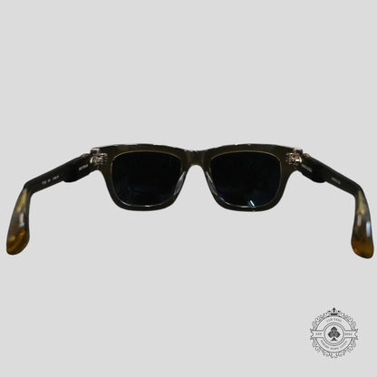 Chrome Hearts Dick Fitzener Glasses in Olive/Silver