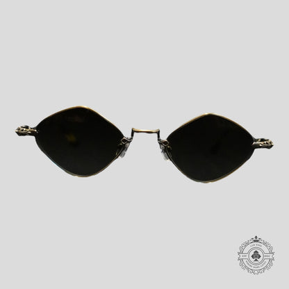 Chrome Hearts Diamond Dog Sunglasses in Tortoise